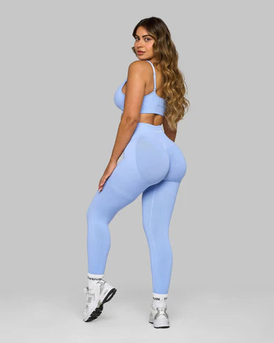 Elevate Ribbed Mid-Waisted Contour Leggings