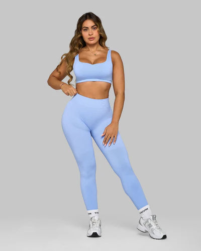 Elevate Ribbed Mid-Waisted Contour Leggings