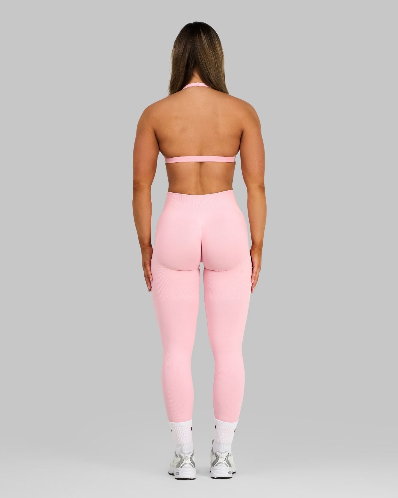 Elevate Ribbed Mid-Waisted Contour Leggings