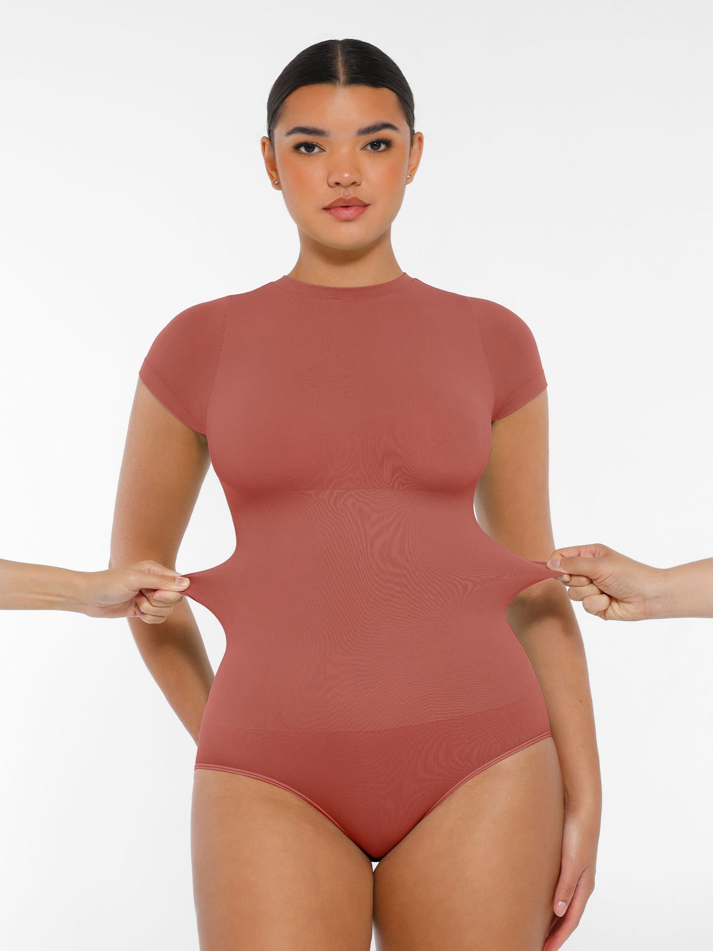 Seamless Ultra-Soft Crew Neck Bodysuit