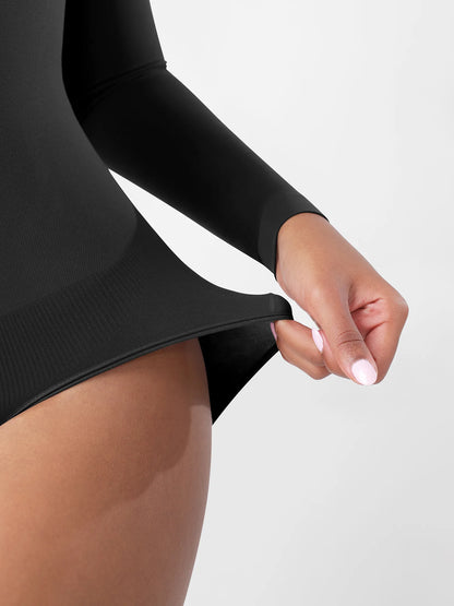 Seamless Ultra-Soft Crew Neck Bodysuit