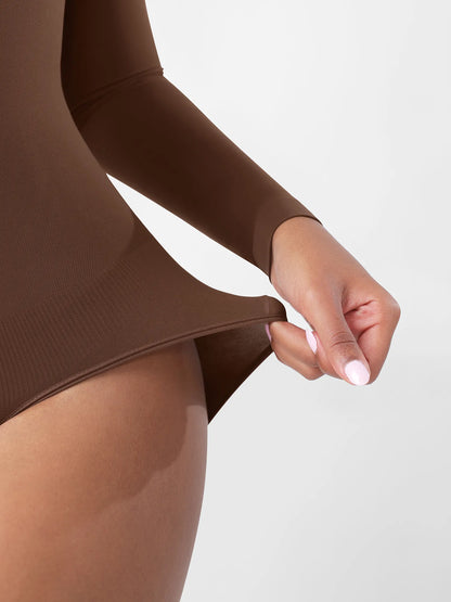 Seamless Ultra-Soft Crew Neck Bodysuit