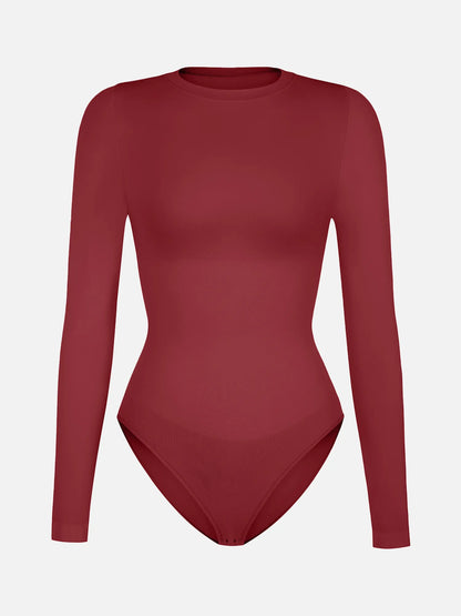 Seamless Ultra-Soft Crew Neck Bodysuit