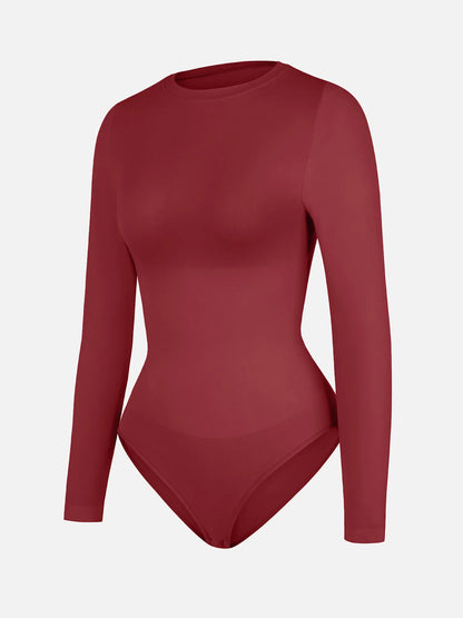 Seamless Ultra-Soft Crew Neck Bodysuit