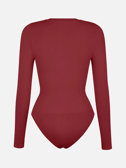 Seamless Ultra-Soft Crew Neck Bodysuit