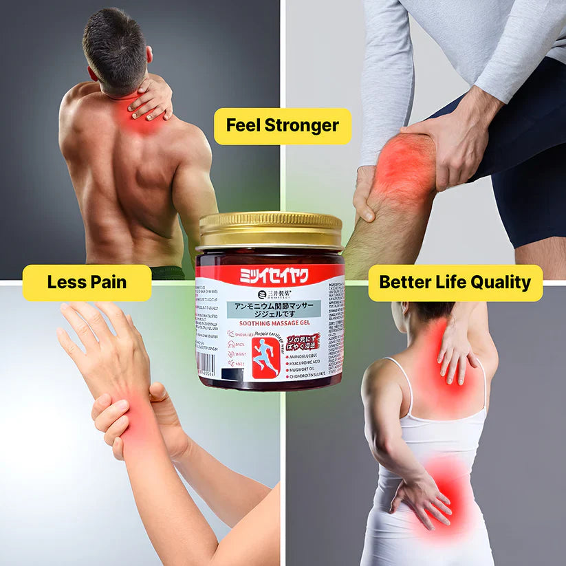 ZenRelief™ | Japanese Massage Gel for Joint & Muscle Pain.
