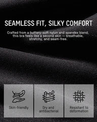 Lifting Wire-Free Antibacterial Jelly Bra