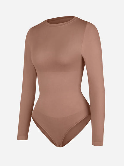 Seamless Ultra-Soft Crew Neck Bodysuit
