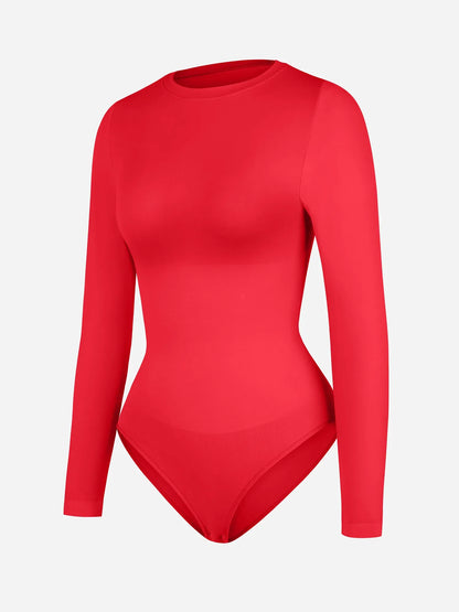 Seamless Ultra-Soft Crew Neck Bodysuit